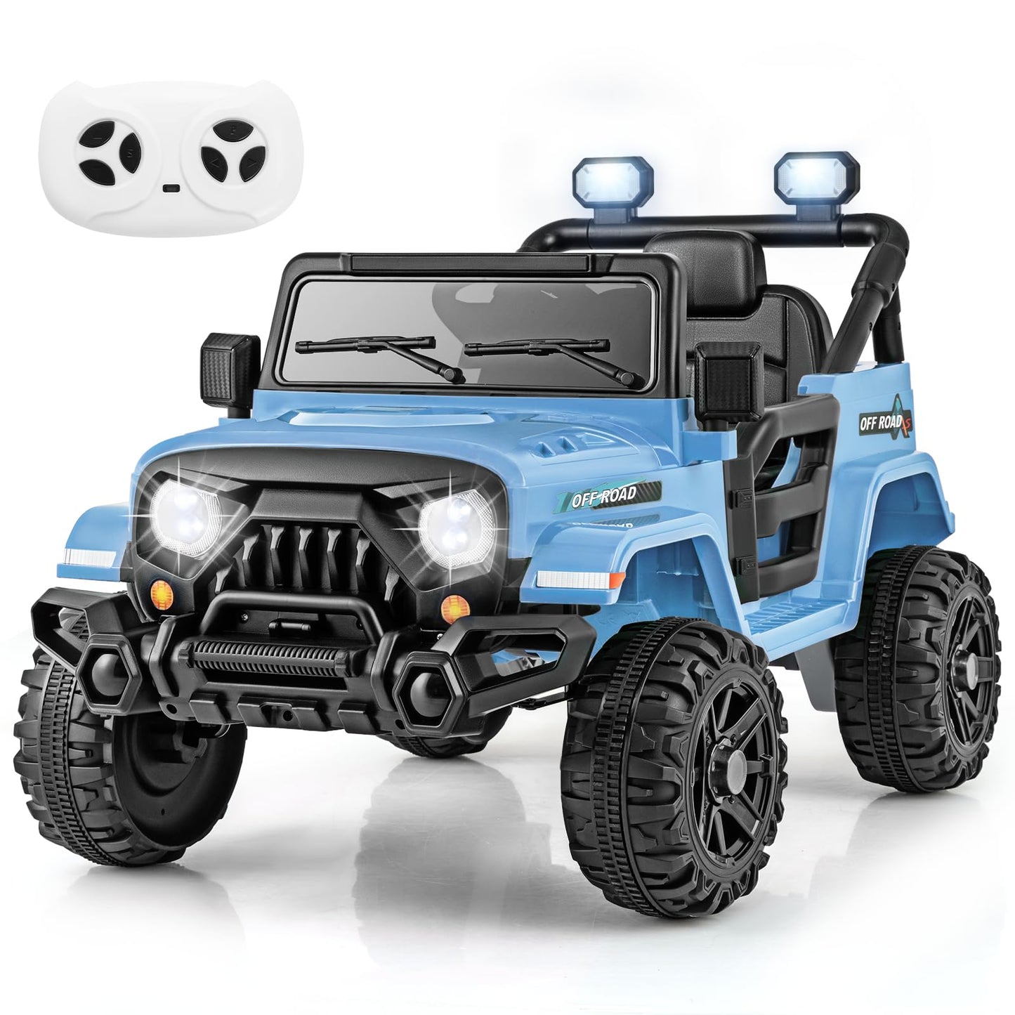 12V Kids Ride on Truck with Remote Control and 3 Speeds