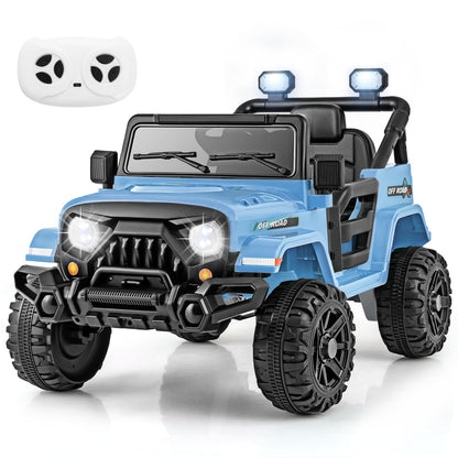 12V Kids Ride on Truck with Remote Control and 3 Speeds
