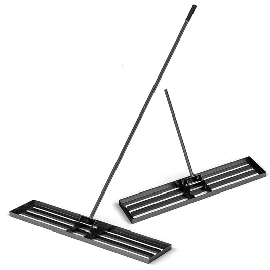 46" x 10” Heavy Duty Lawn Leveler with 77” Ergonomic Handle