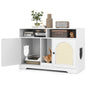 Indoor Cats Wooden Hidden Litter Box Furniture with Storage