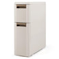 Slim Bathroom Floor Cabinet with 2/3/4 Drawers on Wheels