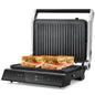 3 in 1 Indoor Grill with 180-degree Opening Design and 5 Auto Cooking Modes