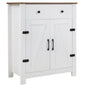 Storage Cabinet with Drawer & 2 Doors,80 x 40 x 92cm