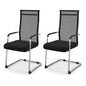 Meeting Office Chairs Set of 2/4, Mesh Reception Desk Chairs