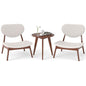 Accent Chairs Set of 2 with Side Table for Bedroom Waiting Room