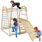8-in-1 Jungle Gym Wooden Montessori Climber Playset