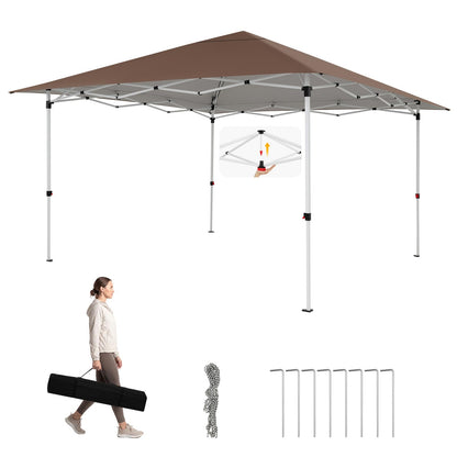 Pop up Gazebo, UPF50+ Sun-Protective Height Adjustable Pavilion Canopy Tent