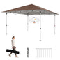 Pop up Gazebo, UPF50+ Sun-Protective Height Adjustable Pavilion Canopy Tent