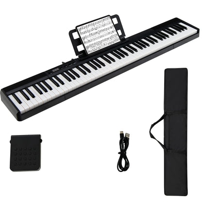 88 Key Electronic Keyboard with Storage Bag for Kids and Adults