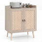 Sideboard Buffet Cabinet with 2 Doors & Adjustable Shelf