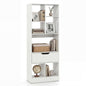 Tall Bookcase with Drawer, Floor Display Rack Storage Organizer for Living Room, Study, Home Office