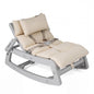 Kids Rocking Chair, Indoor Outdoor Toddlers Rocker with Adjustable Backrest