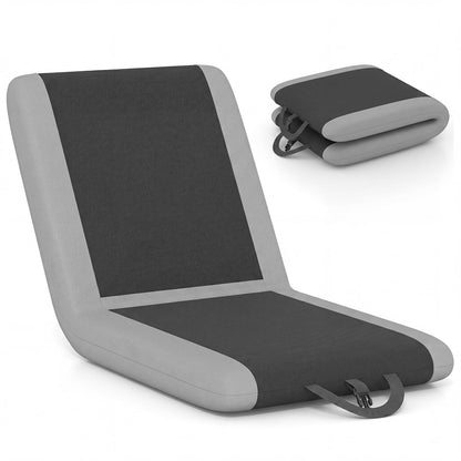 Padded Stadium Seat with Back Support and 6 Reclining Positions