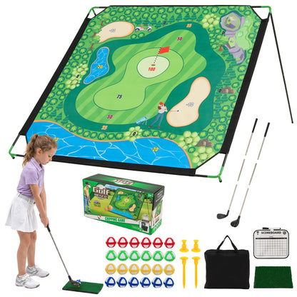 Large Golf Chipping Game Set for Adults & Kids