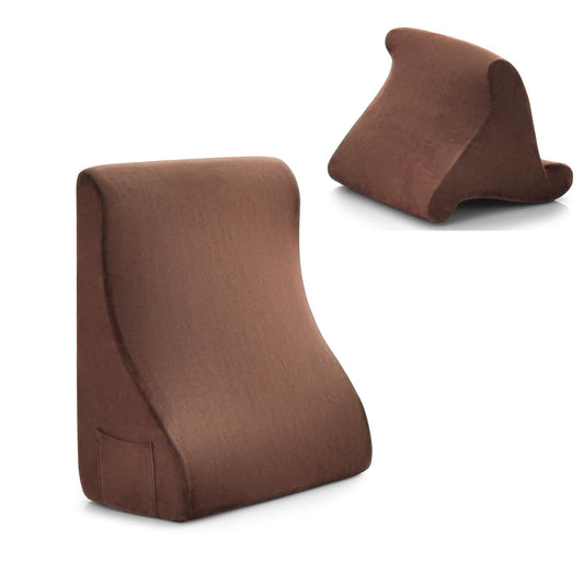 Wedge Pillow Set with Tablet Pillow Stand and SidePockets