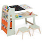 Kids Art Table and Chair Set, Children Activity Table