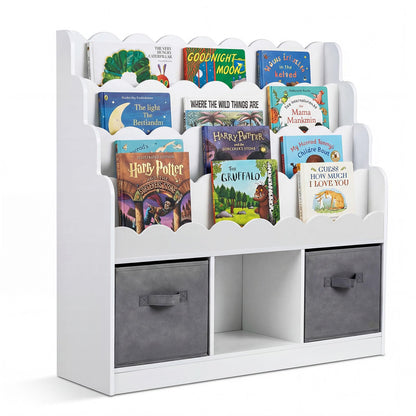 Kids Bookcase, Children Storage Shelf