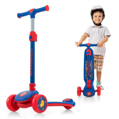 3 Wheel Foldable Scooters with Light up PU Wheels