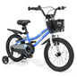 Kids Bike, Children's Training Bicycle | Toddler Bike with 2 Training Wheels, Removable Basket