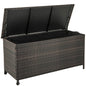 320L Waterproof Rattan Deck Box with Zippered Liner
