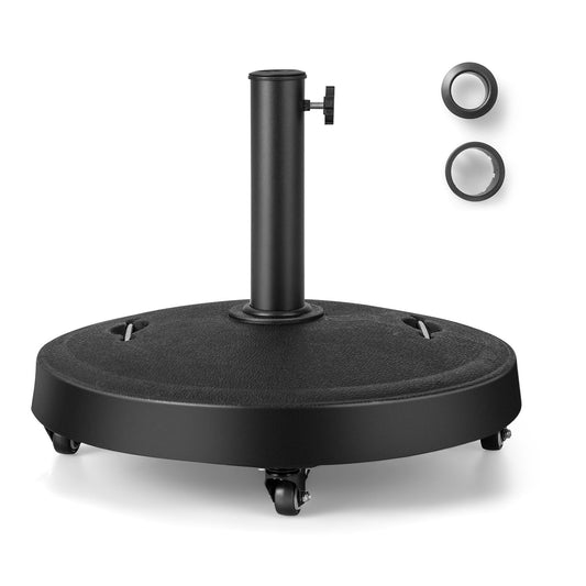 Heavy Duty Umbrella Stand Holder with Wheels