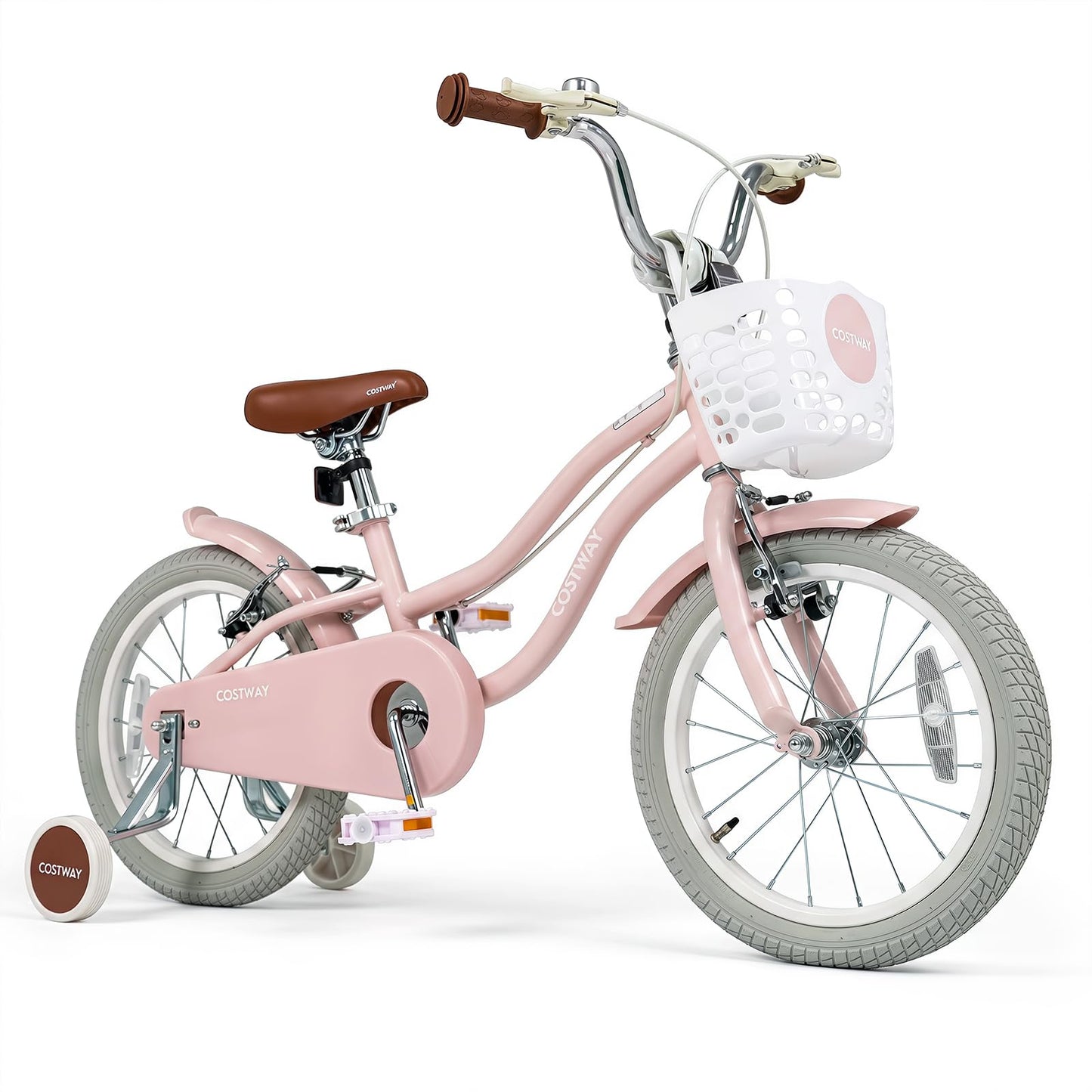 Kids Bike, Children's Training Bicycle | Toddler Bike with Height Adjustable Handlebar & Seat