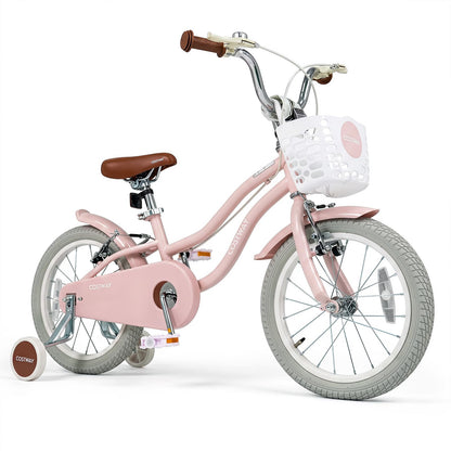 Kids Bike, Children's Training Bicycle | Toddler Bike with Height Adjustable Handlebar & Seat