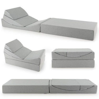 Convertible Folding Sofa Bed with High-density Foam