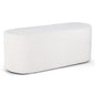 Upholstered Ottoman Bench 120CM Modern End of Bed Stool with Corduroy Fabric