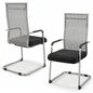 Meeting Office Chairs Set of 2/4, Mesh Reception Desk Chairs