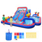 5 in 1 Mega Kids Bouncy Castle with Dual Slides