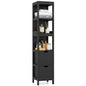Tall Bath Storage Unit with 2 Deep Box Drawers