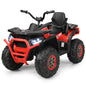 12V Kids Electric Ride on Car Toy with LED Lights, Music and 2 Speeds