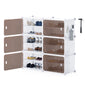 6/8/10 Tier Shoe Storage Cabinet with Removable Shelves