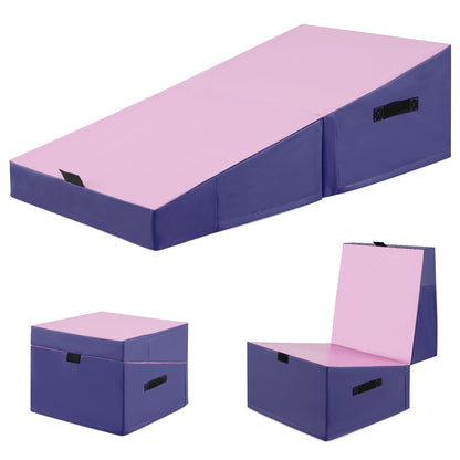 Incline Gymnastics Mat Indoor Outdoor Folding Exercise Yoga Mat