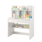 Kids Wooden Study Desk with Hutch and Drawer