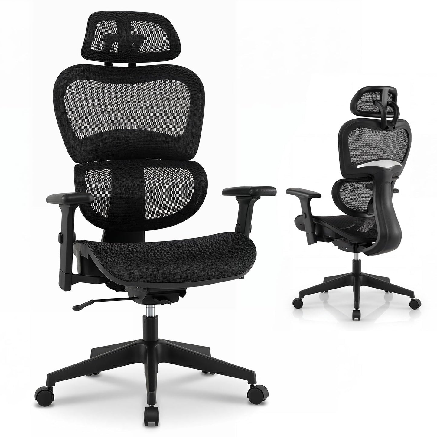 Ergonomic Office Chair, High Back Swivel Mesh Computer Desk Chair