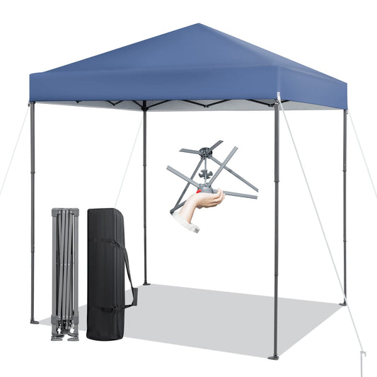 198 x 198cm Pop up Gazebo with Carry Bag for Camping Barbecue Party