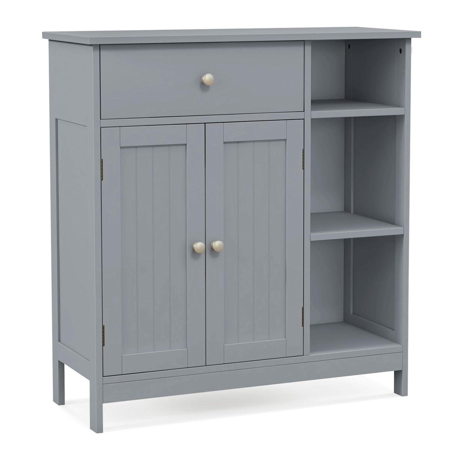 Freestanding Storage Cupboard with Drawer
