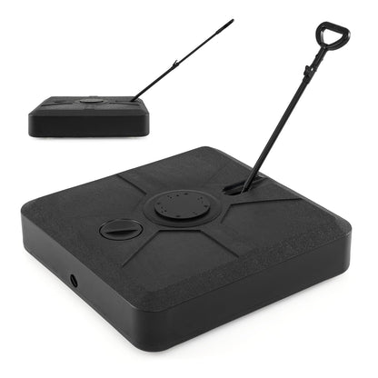 Cantilever Umbrella Base, 150kg Water or Sand Fillable Patio Weighted Umbrella Stand