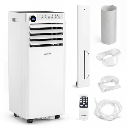 7000/9000 BTU Portable Air Conditioner 3 in 1 Cooling Unit with Fan and Dehumidifier
