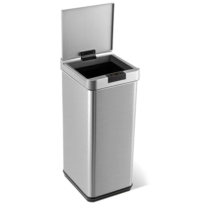 48L Automatic Trash Can with Lid