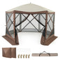 3.5 x 2.3m Pop up Camping Gazebo with Carrying Bag