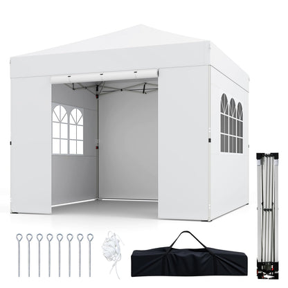 3m x 3m Pop Up Gazebo, Waterproof Outdoor Canopy Tent