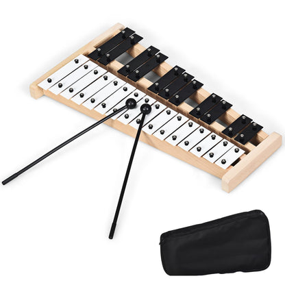 27 Notes Full Size Glockenspiel Xylophone with Carrying Bag