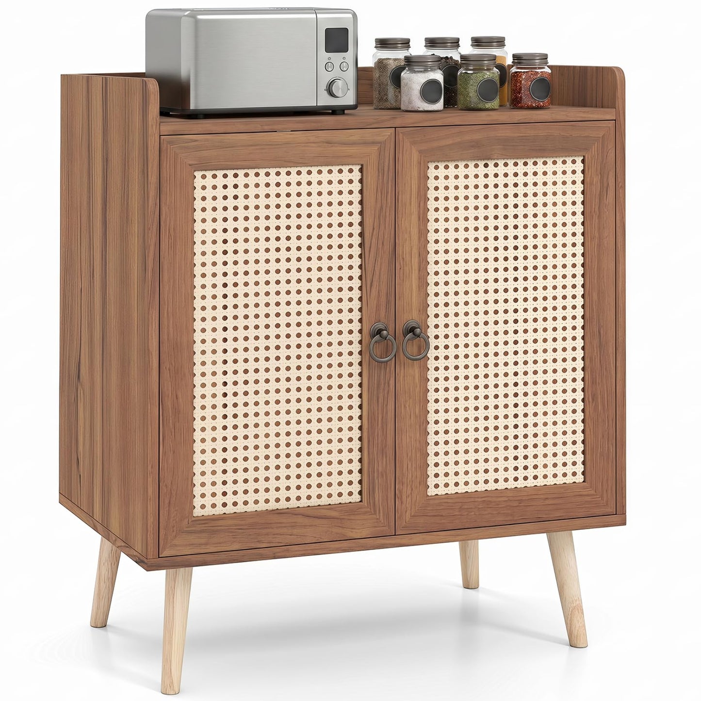 Sideboard Buffet Cabinet with 2 Doors & Adjustable Shelf