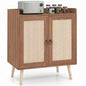 Sideboard Buffet Cabinet with 2 Doors & Adjustable Shelf