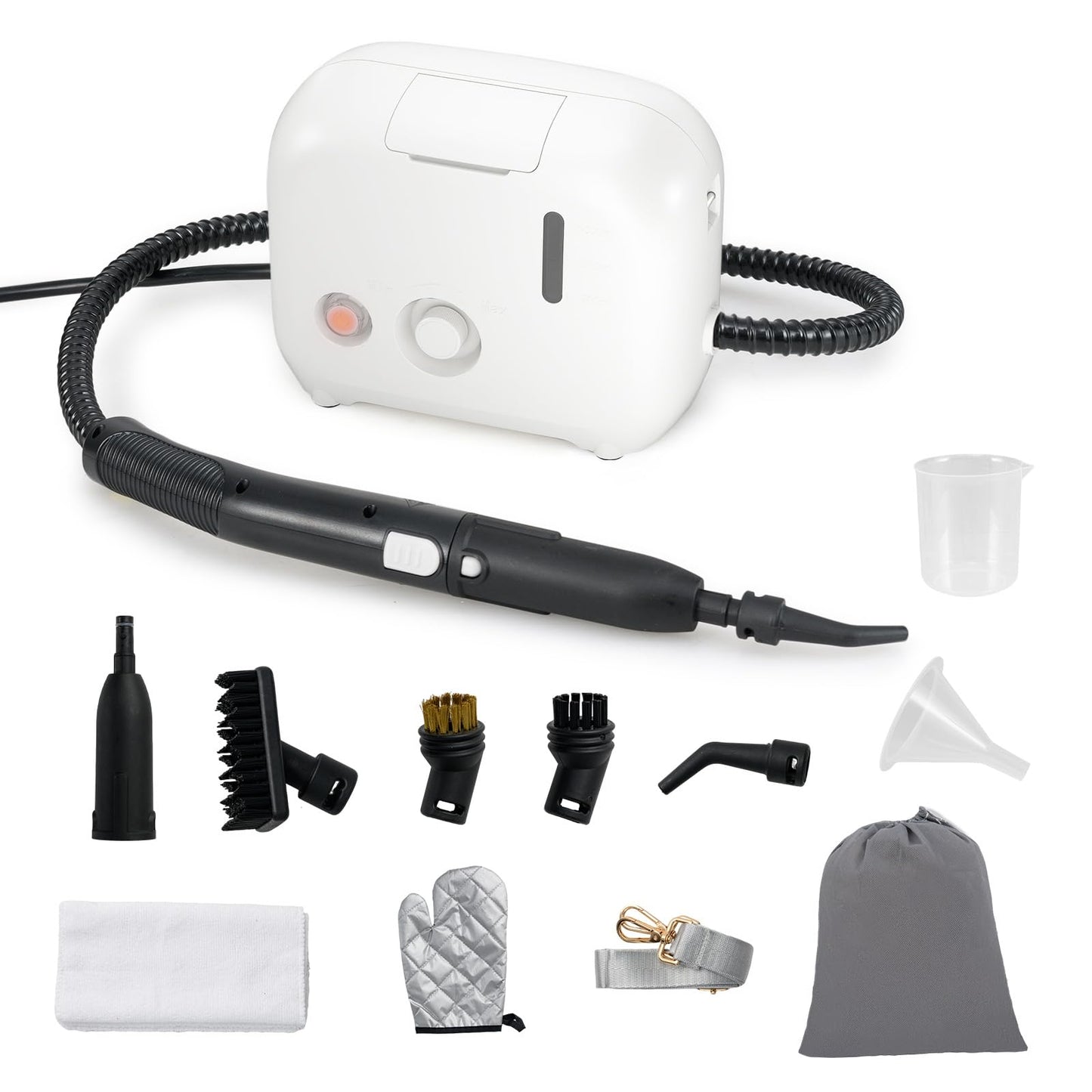 1600W Portable Steam Cleaner with 1L Water Tank
