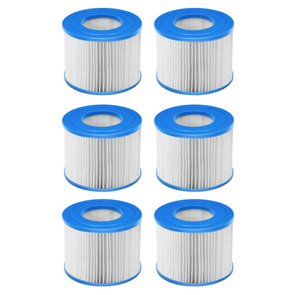 6pcs Replacement Swimming Pool Pump Spa Filters