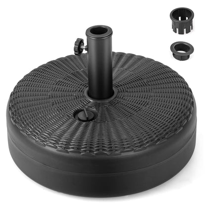 30KG Water and Sand Fillable Umbrella Stand with Built-in Handle